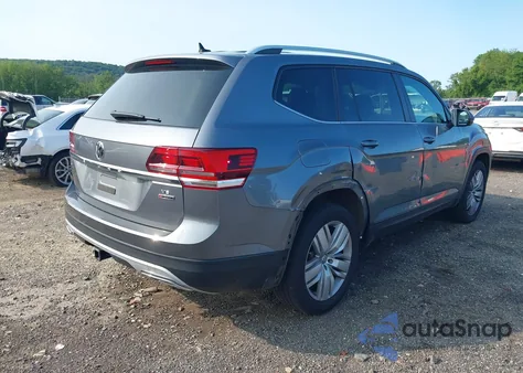 2019 Volkswagen Atlas 3.6L V6 Se W/Technology from USA, damaged, VIN 1V2UR2CA4KC597211